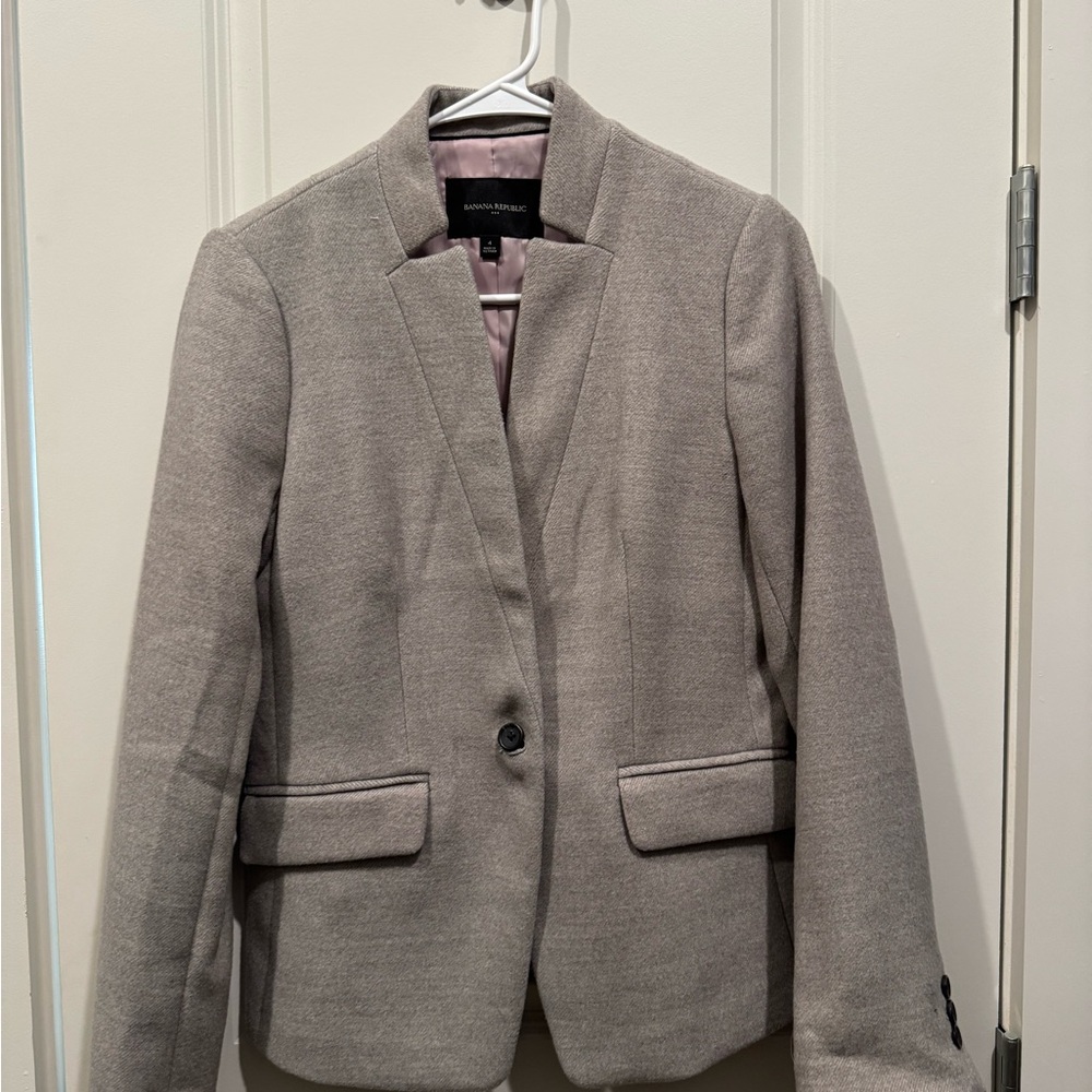Banana Republic Women's Gray Blazer